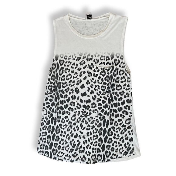 Haute Hippie Leopard Print Tank Top - Size S - Picture 1 of 4